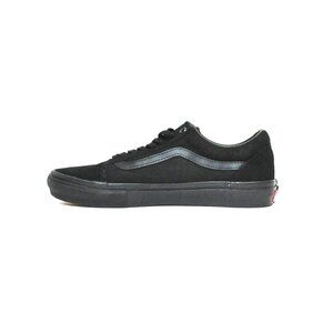 VANS Old Skool Black Suede Shoes, Men's 9